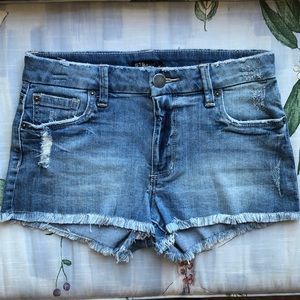 STS Blue Distressed Denim Shorts